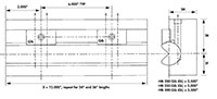 Ready 11 to 8 Gauge Thickness Standard Length Inch Bender