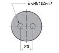 Cylender Base - 45